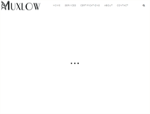 Tablet Screenshot of muxlowsurveying.com